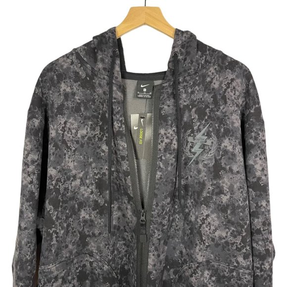 Nike LeBron Camo Fleece Full-Zip Jacket – Size XL - Picture 4 of 6